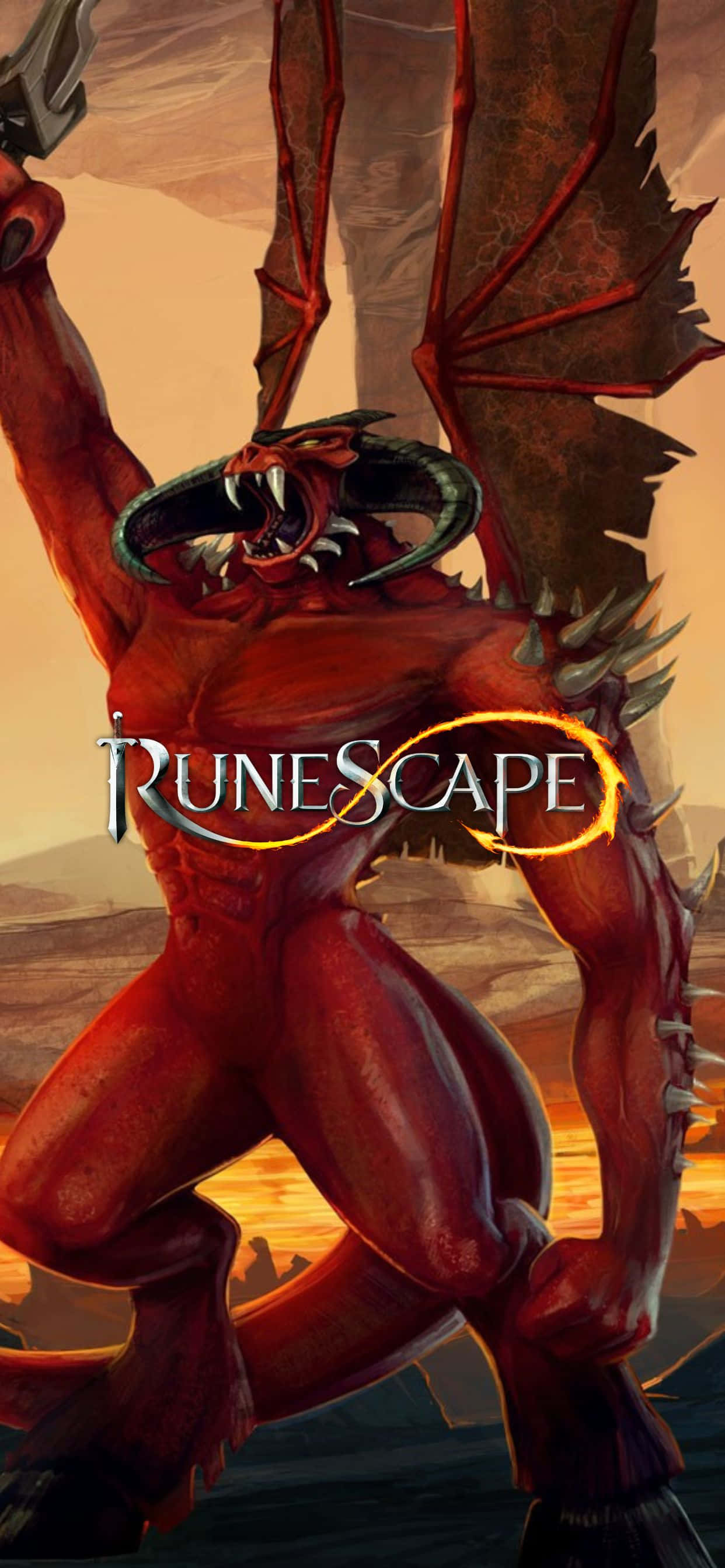 Udforsk Runescapes verden på din iPhone Xs Max Wallpapers