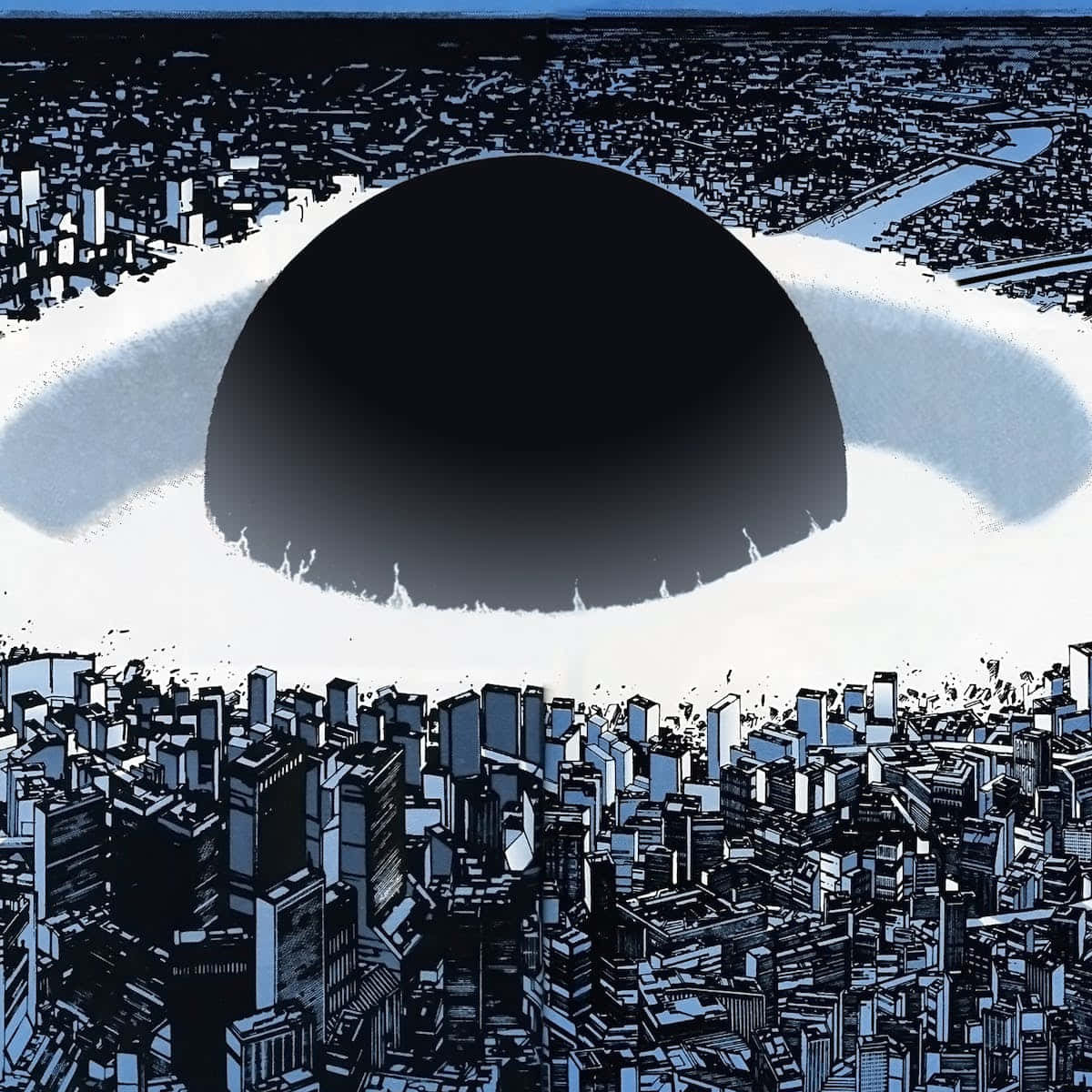 Udforsk skønheden i Anime City Wallpapers