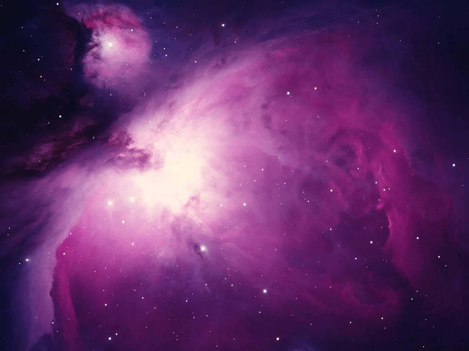 Udforsk skønheden i lilla galakser Wallpapers