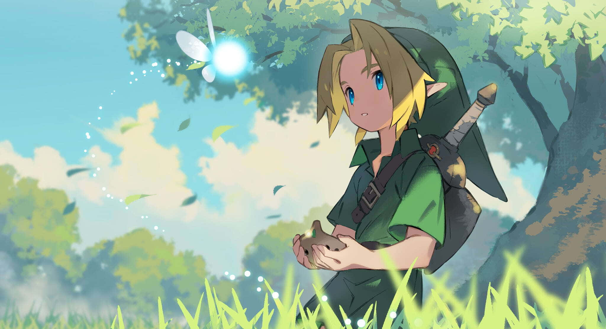Udforsk verdenen i Legend Of Zelda Wallpapers