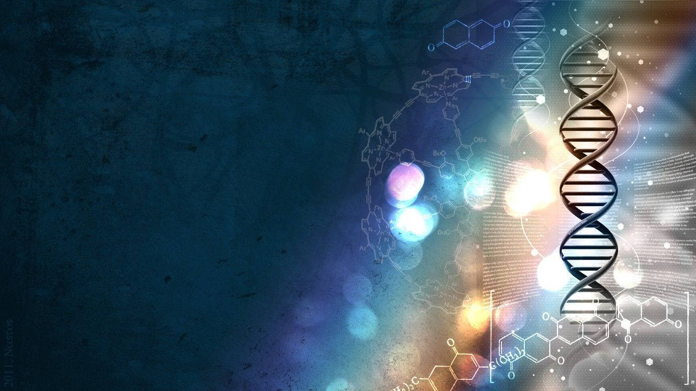 Udforskning af Livets Byggesten Wallpapers