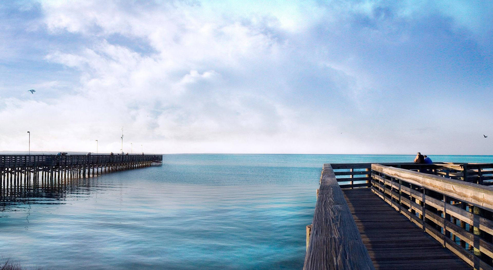 Udsigt over havnen Wallpapers
