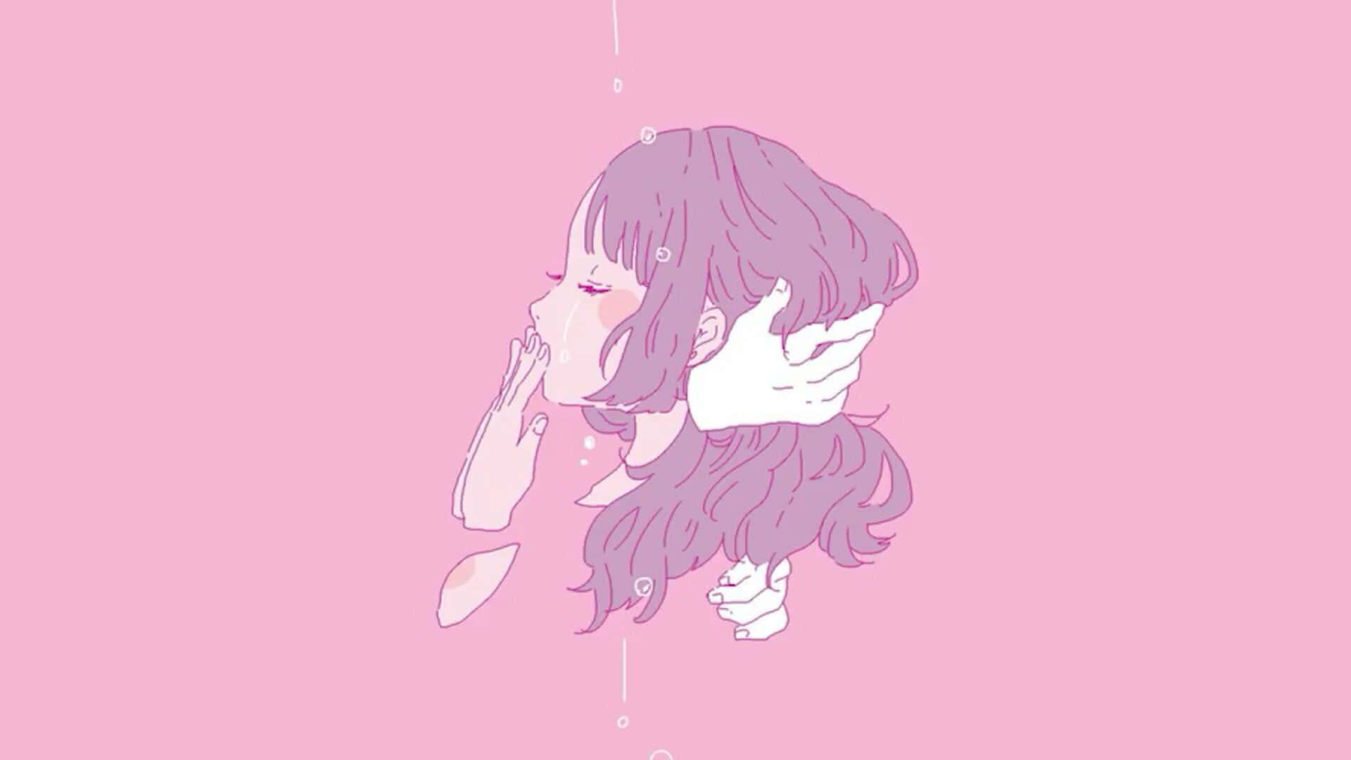Udtryk dig selv med Kawaii Pink Wallpapers