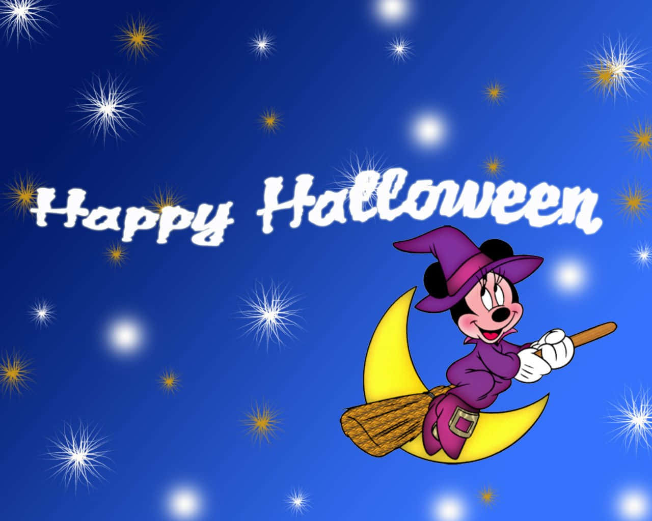 Uhyggelig Disney Halloween Nat Wallpapers
