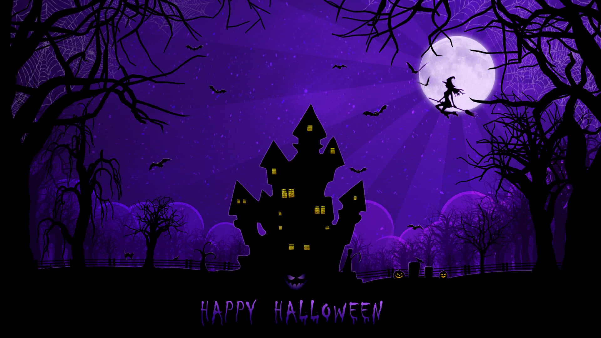 Uhyggelig Halloween-baggrund Wallpapers