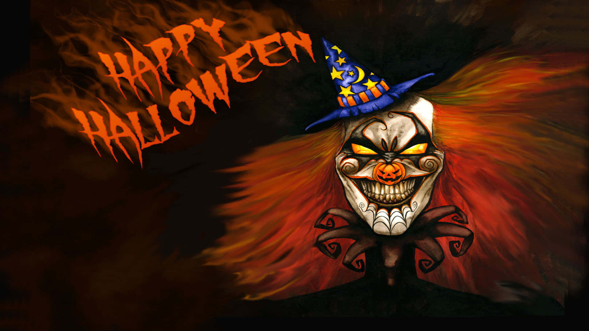 Uhyggelig Halloween Baggrund Wallpapers