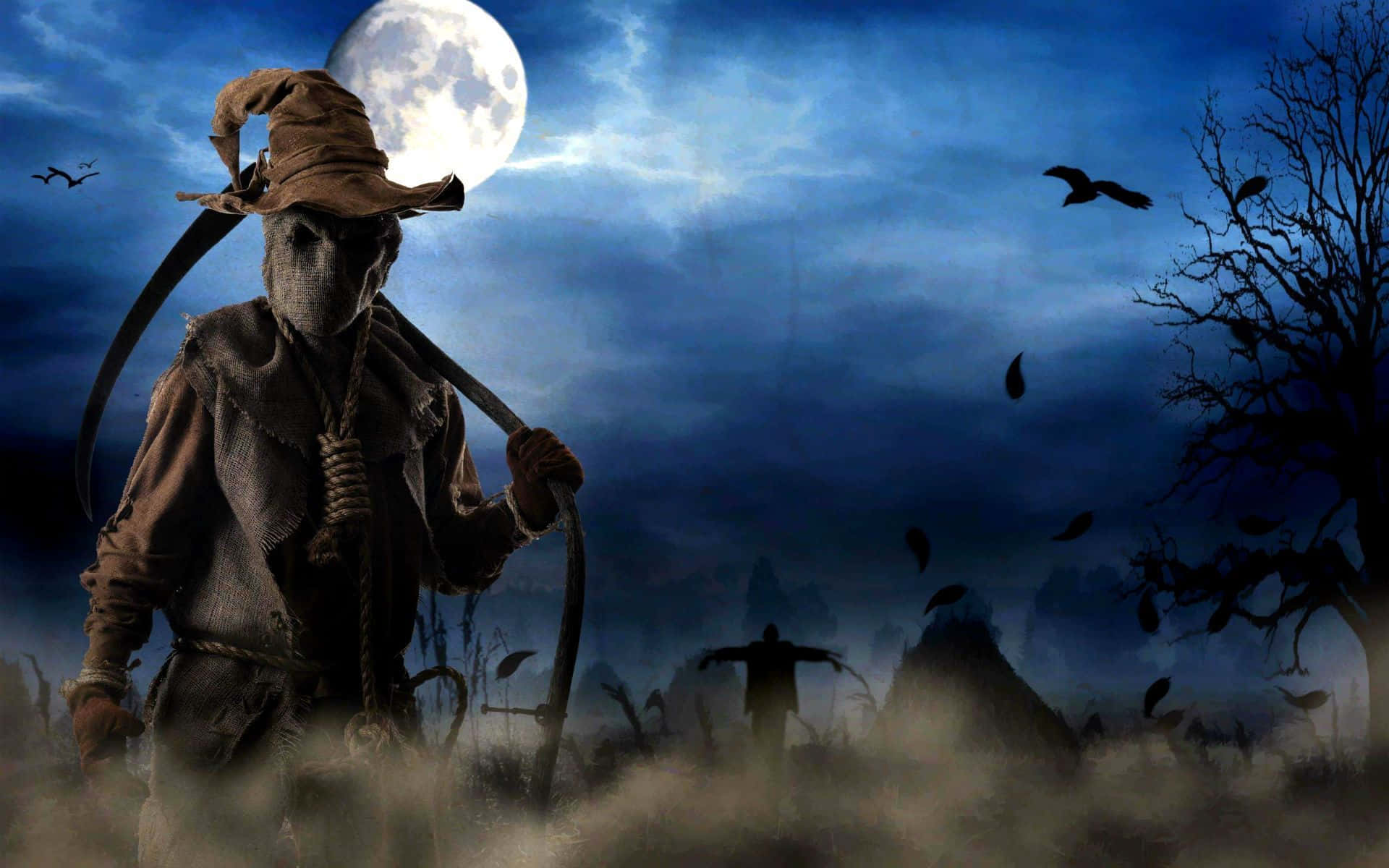 Uhyggelig Halloween Baggrund Wallpapers