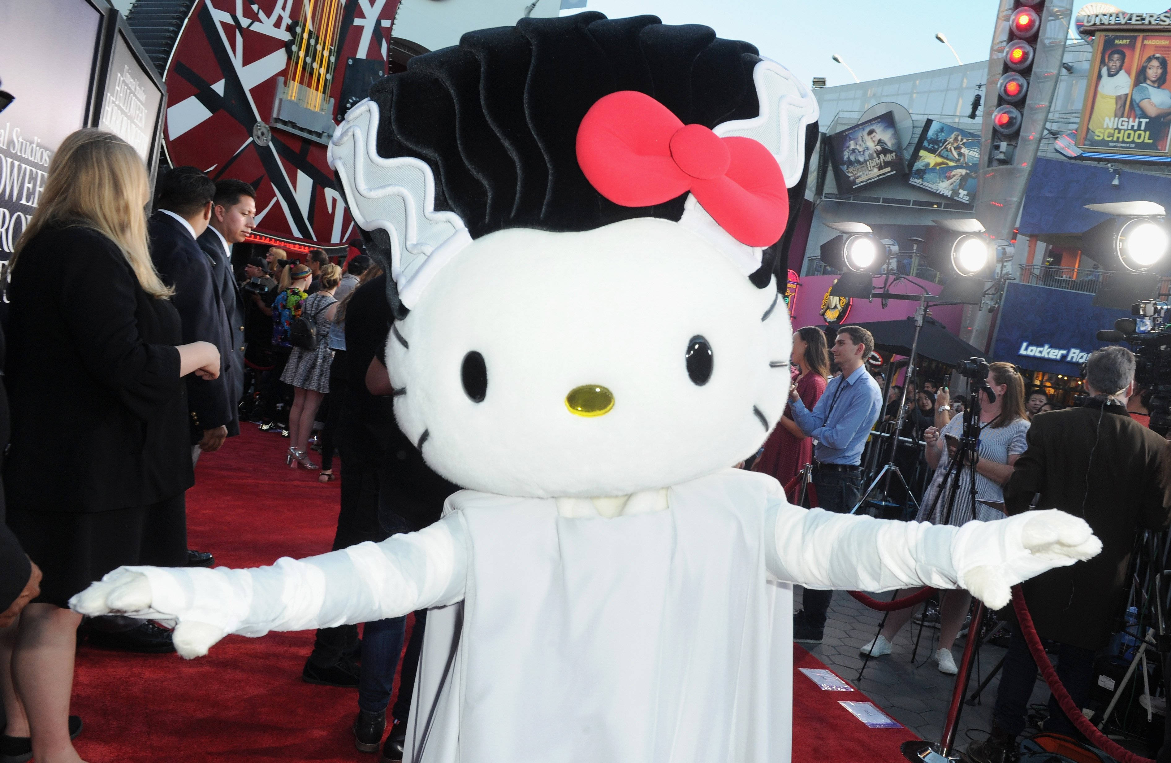 Uhyggelig Hello Kitty Halloween Mumie Wallpapers