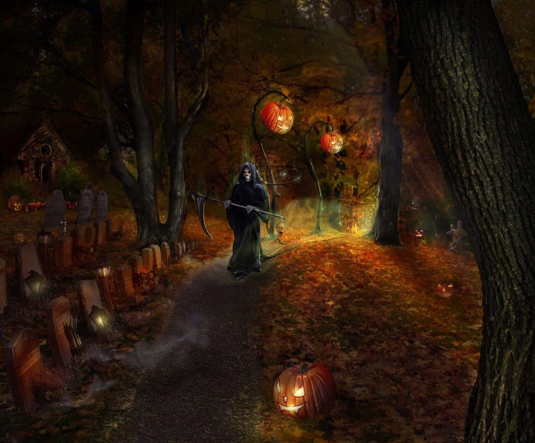 Uhyggelige Halloween-billeder Wallpapers
