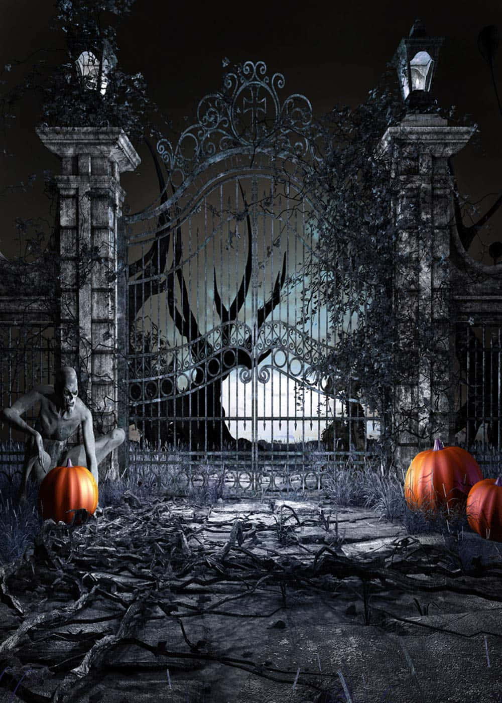 Uhyggelige Halloween-billeder Wallpapers