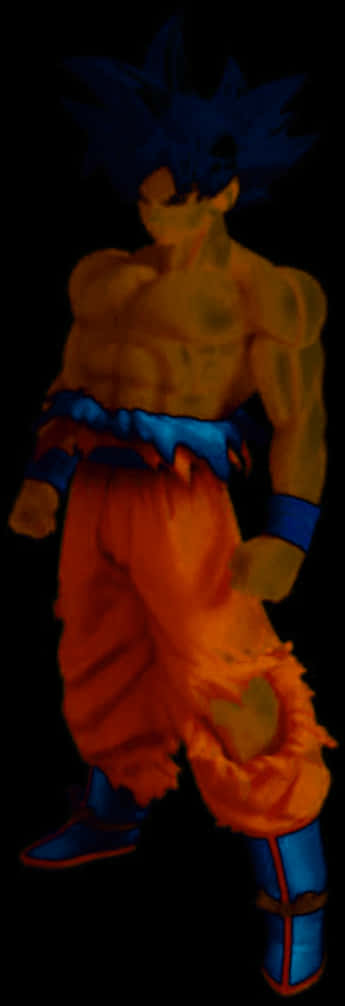 Ultra Instinct Goku Aura Glød Wallpapers