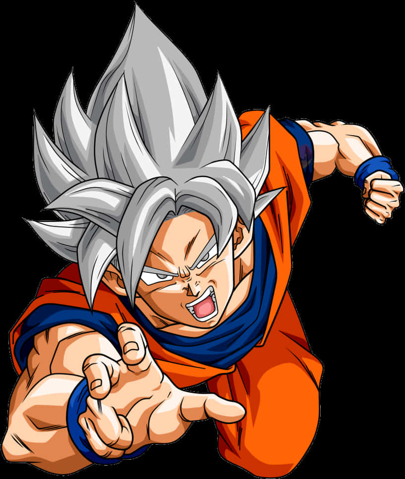 Ultra Instinct Goku i actionpose Wallpapers