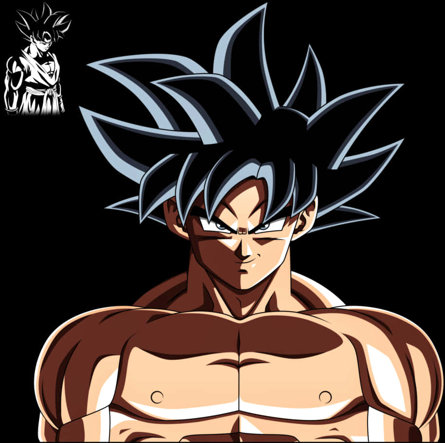 Ultra Instinct Goku Portræt Wallpapers