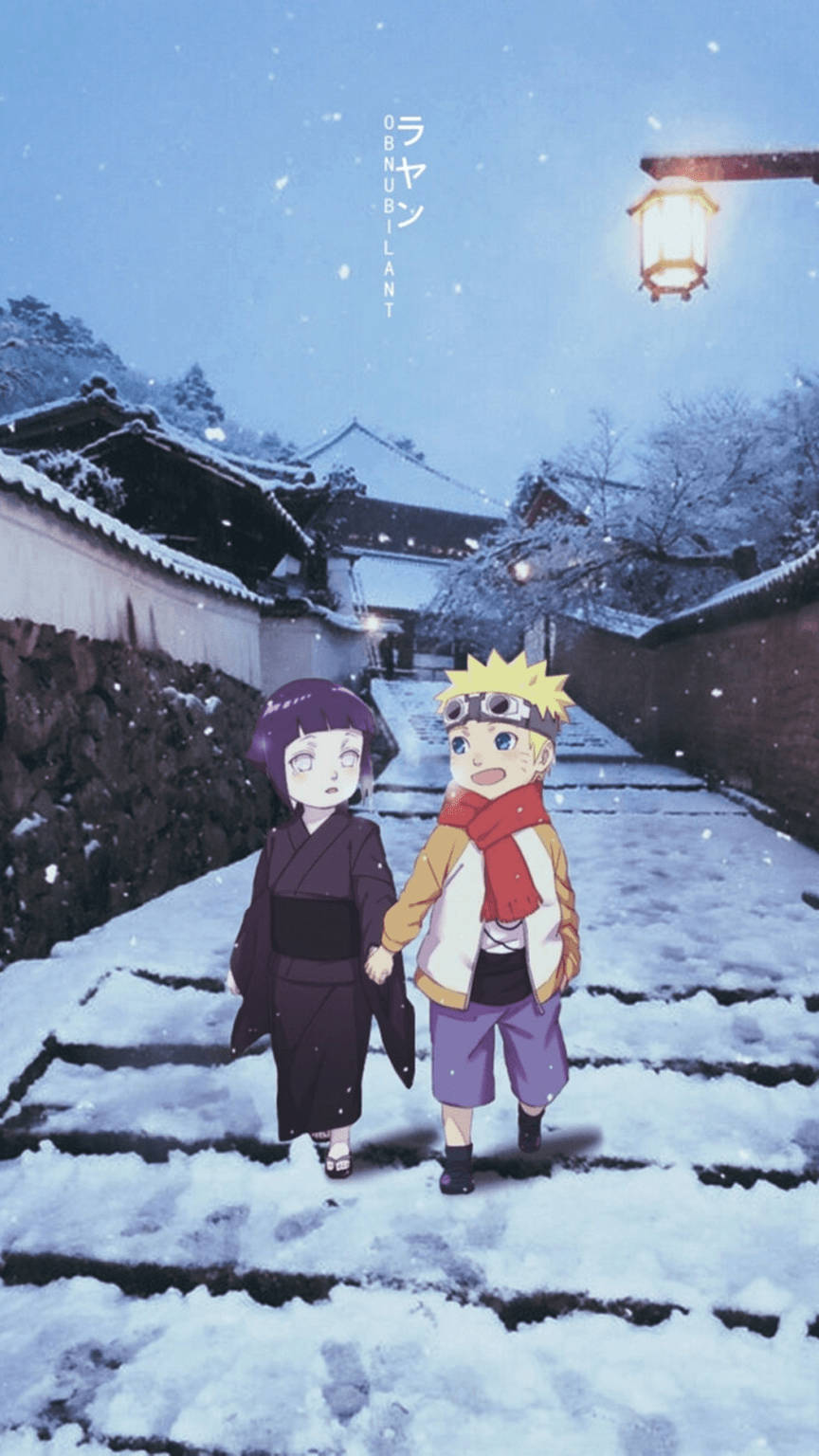 Ung Naruto og Hinata æstetik Wallpapers
