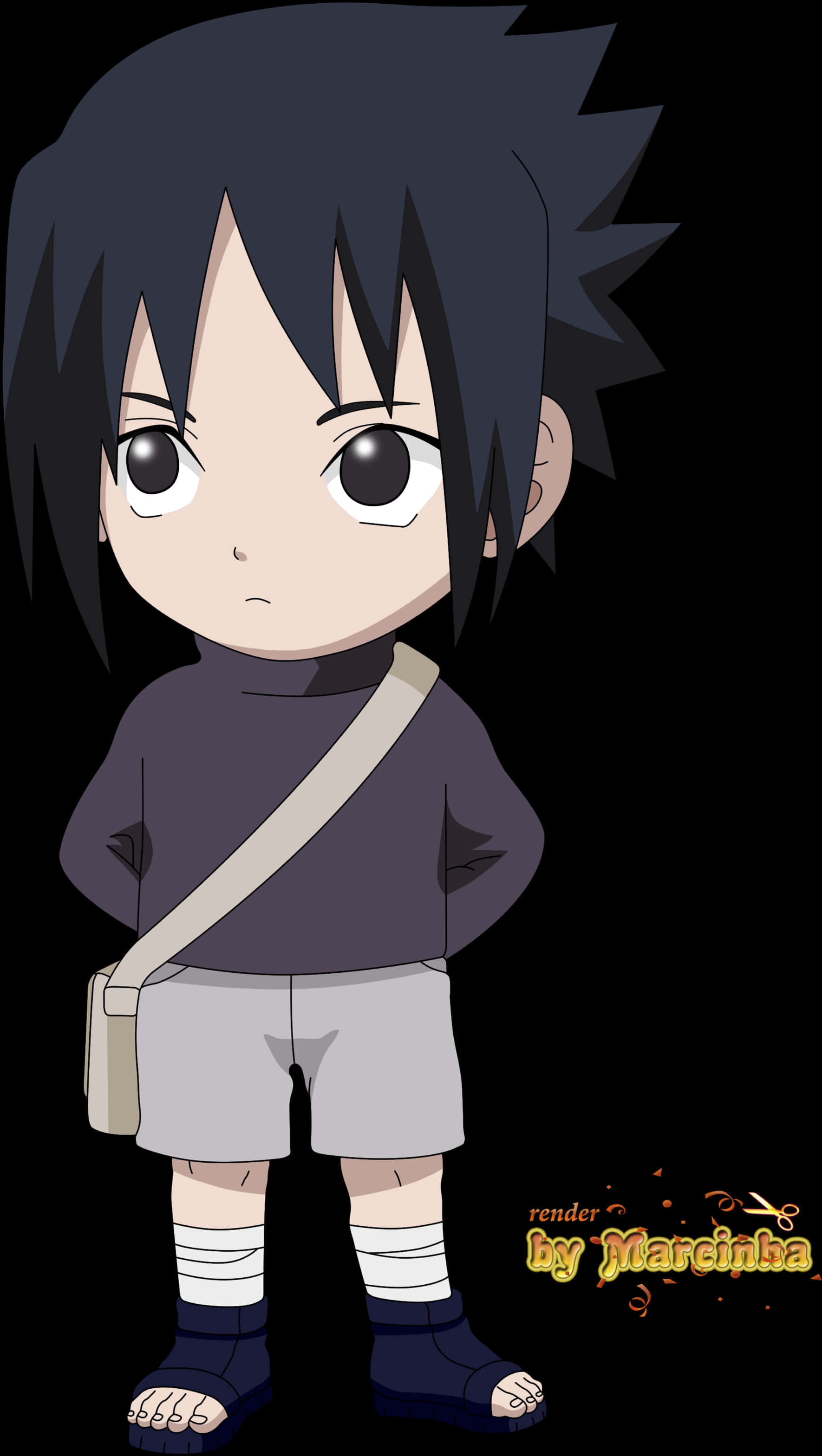 Ung Sasuke Uchiha Animekarakter Wallpapers
