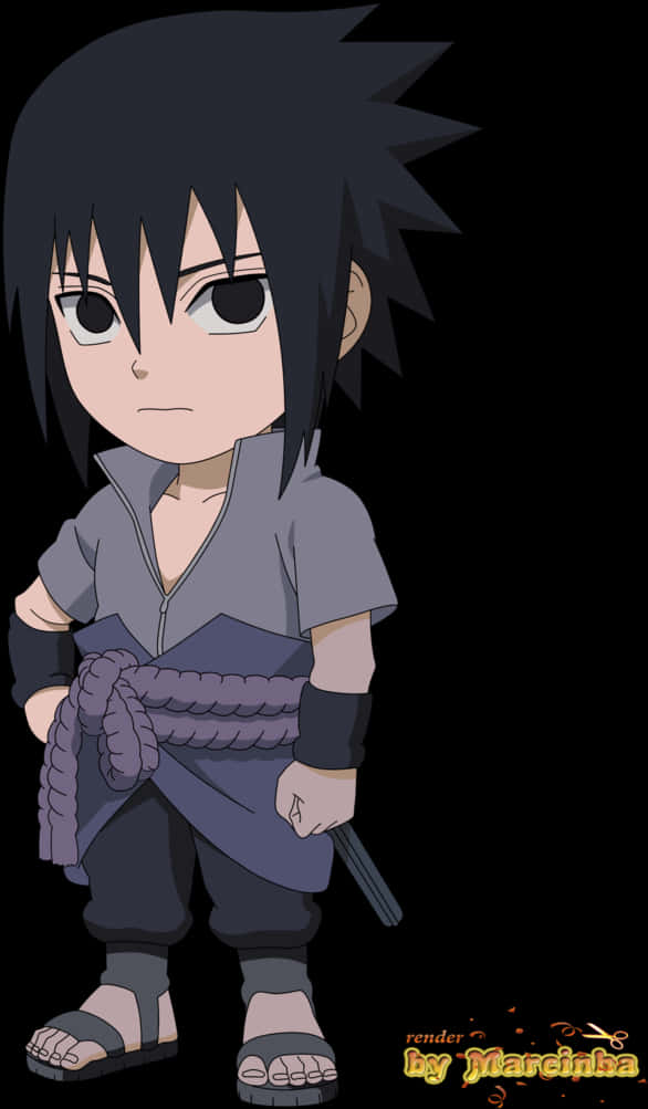 Ung Sasuke Uchiha Render Wallpapers