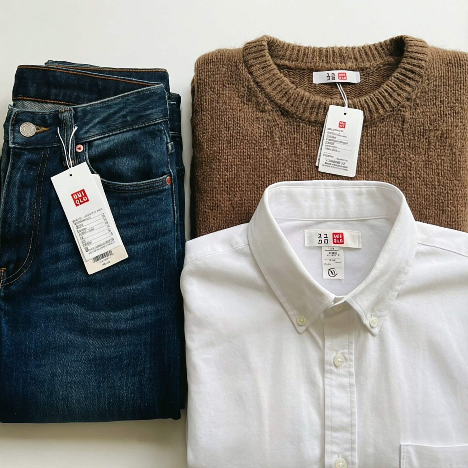 Uniqlo Flat Lay Wallpapers