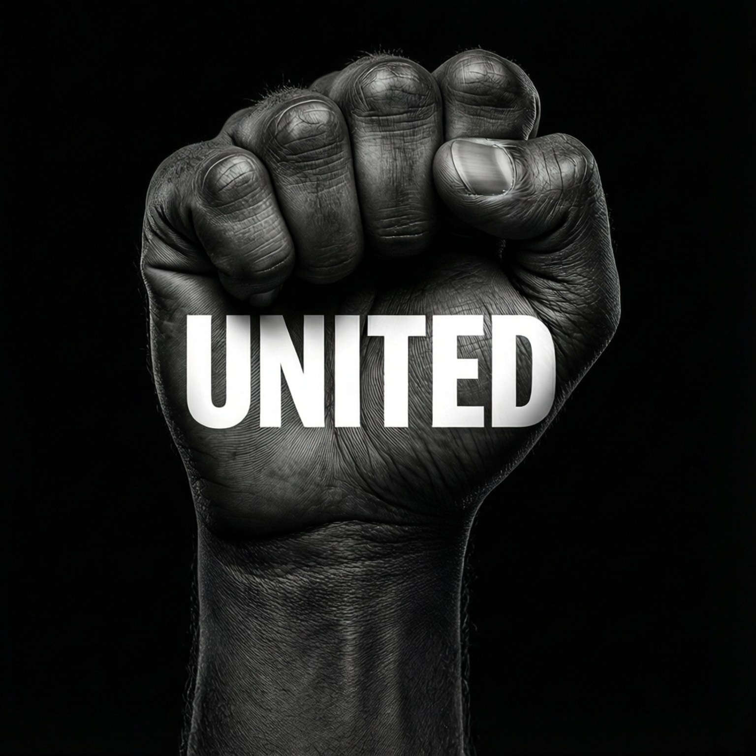 United Typografi Knytnæve Wallpapers