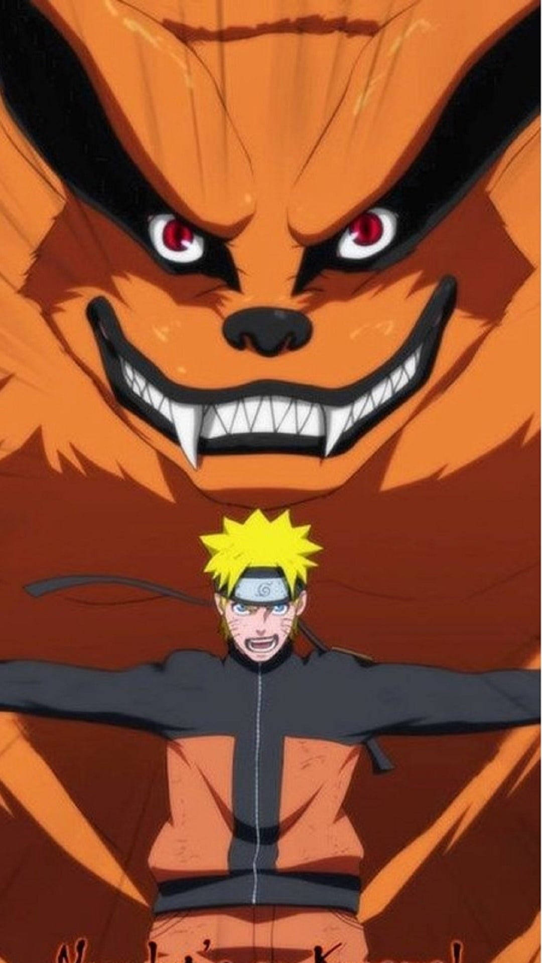 Uzumaki beskytter Naruto Kurama Wallpapers