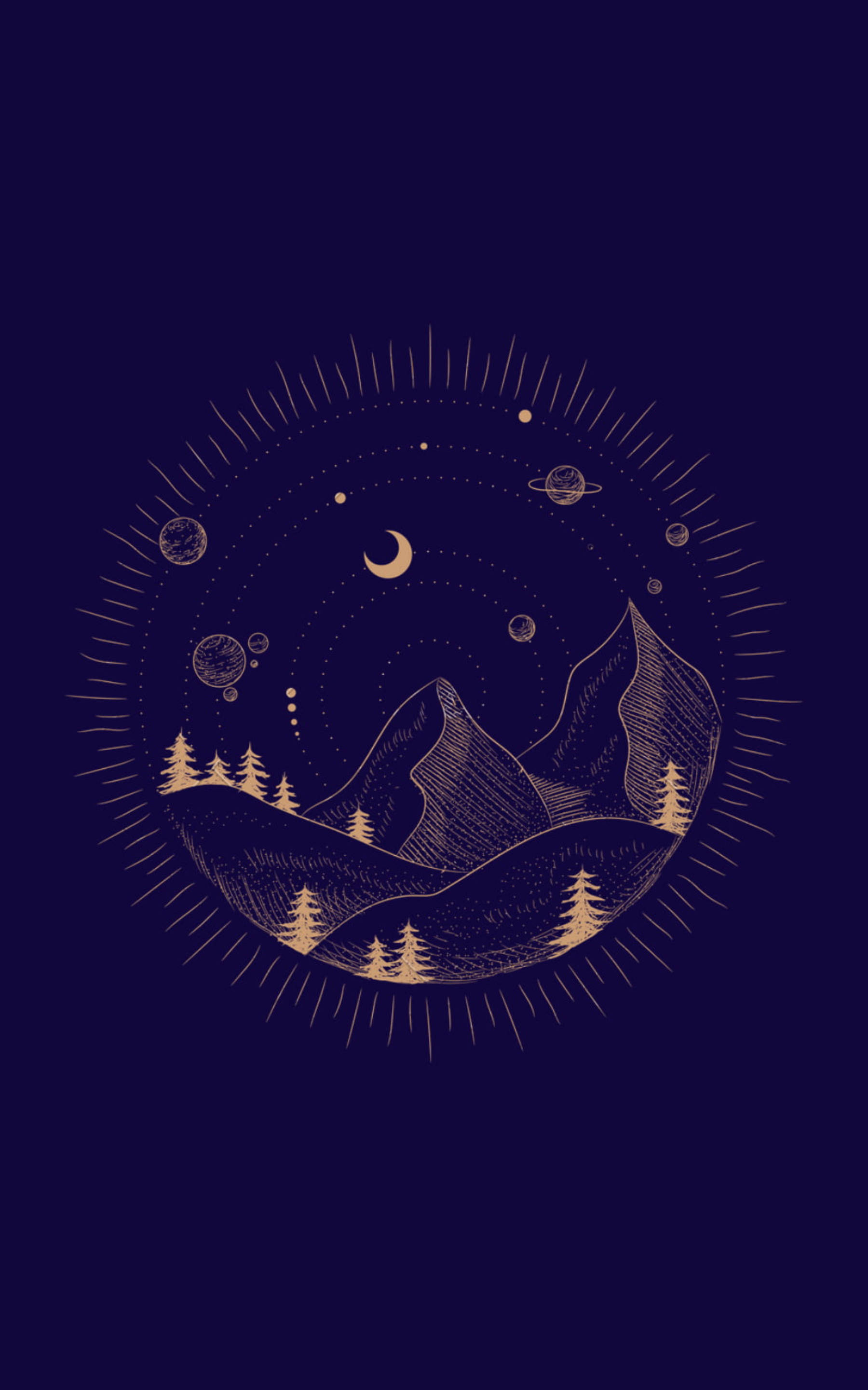 Vægmaleri på almindelig blå dæk Wallpapers