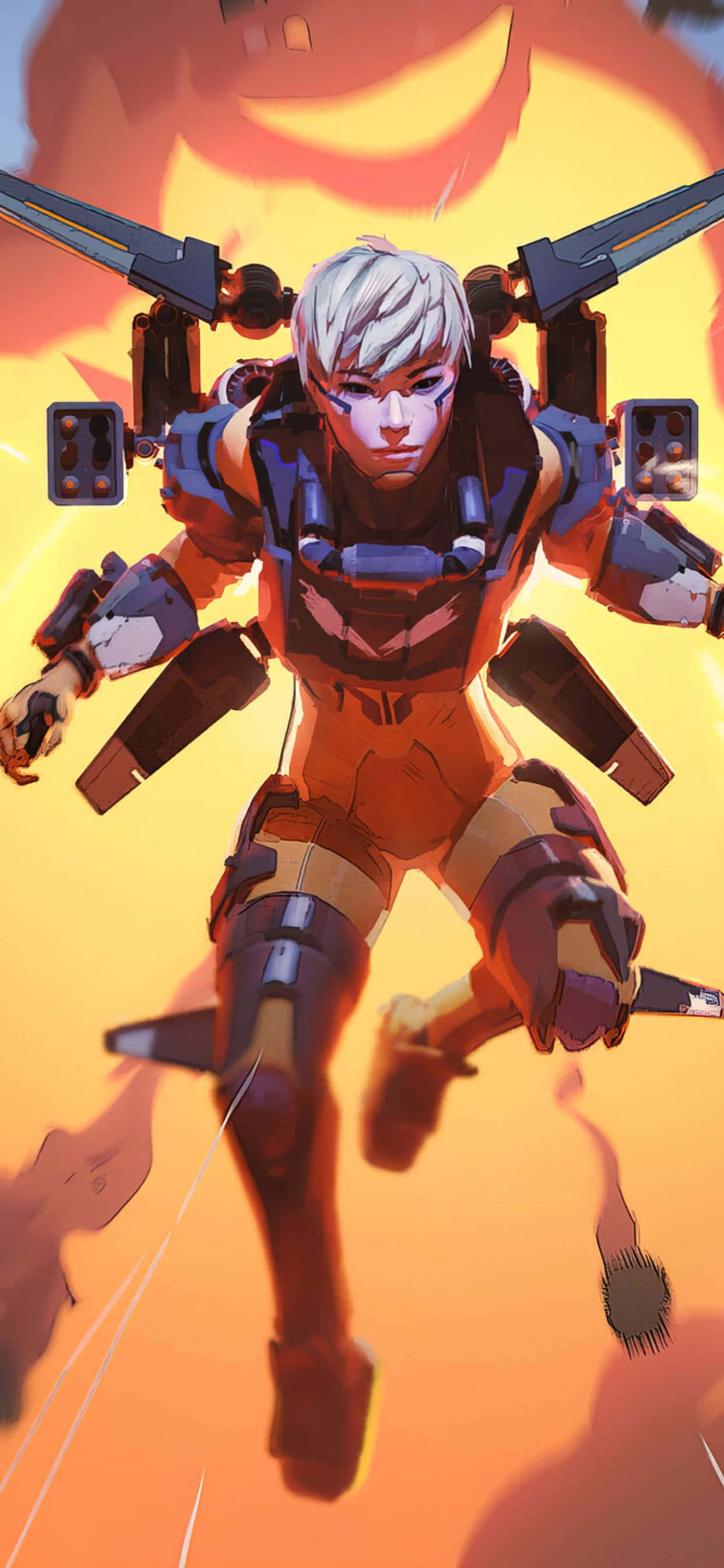 Valkyrie Apex Legends hopper mod eksplosion Wallpapers