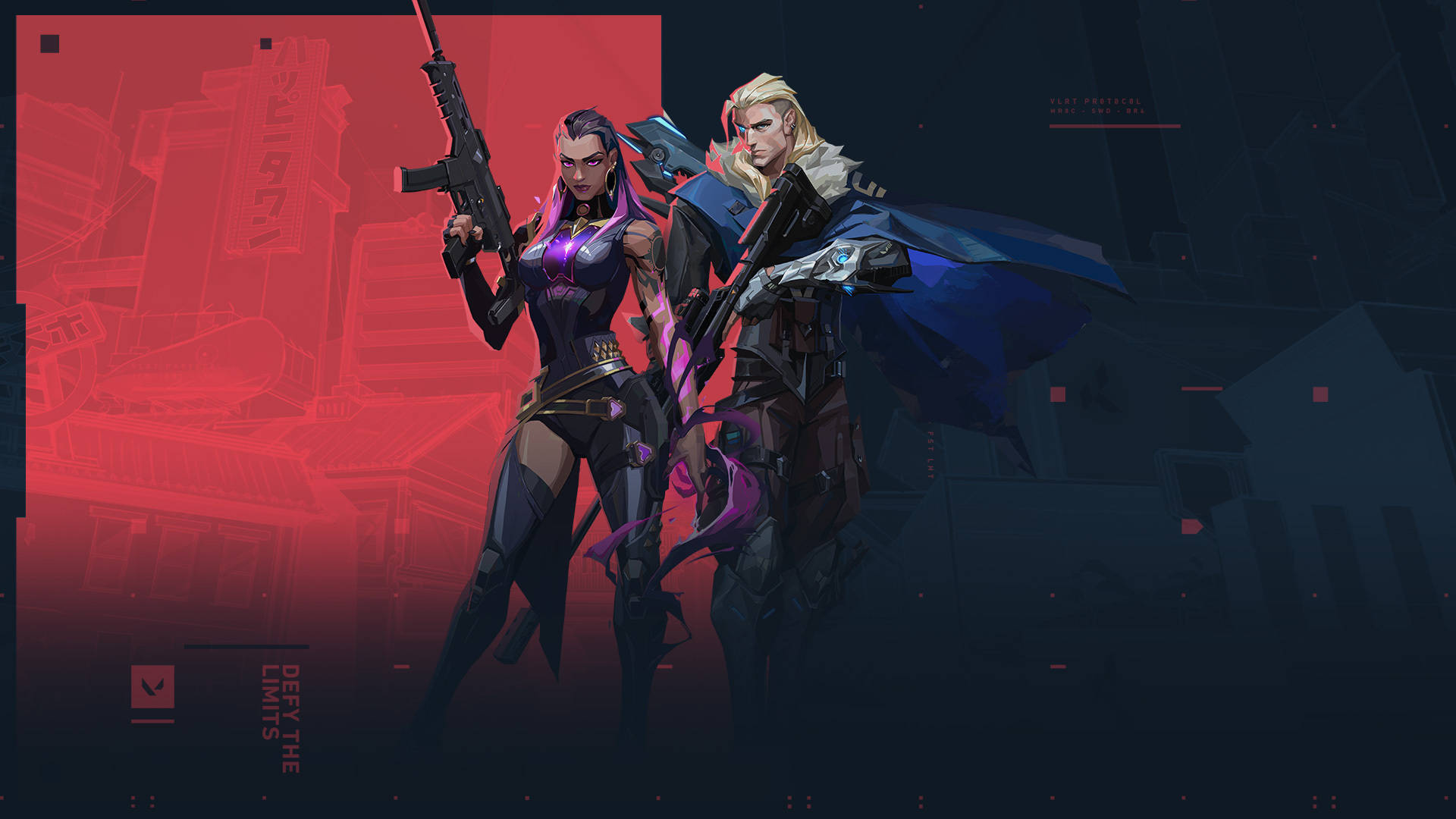Valorant-promo for Reyna og Sova Wallpapers