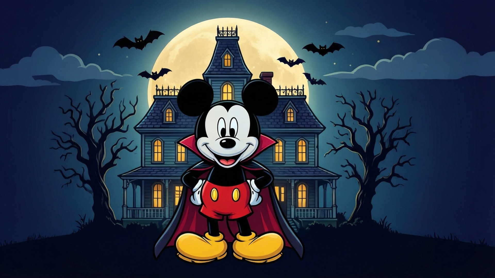 Vampyr Mickey Vector Wallpapers
