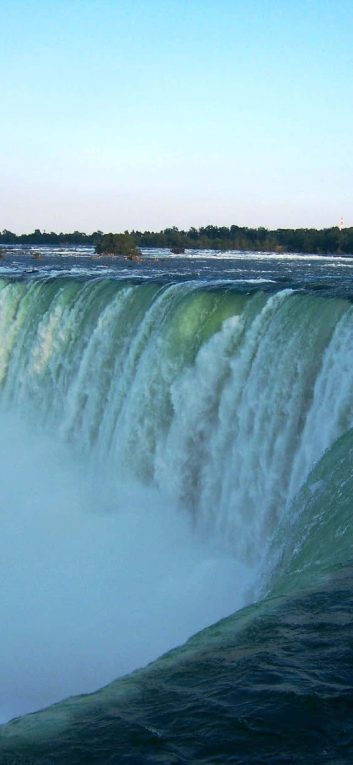 Vand iPhone X Niagara Falls Baggrund Wallpapers