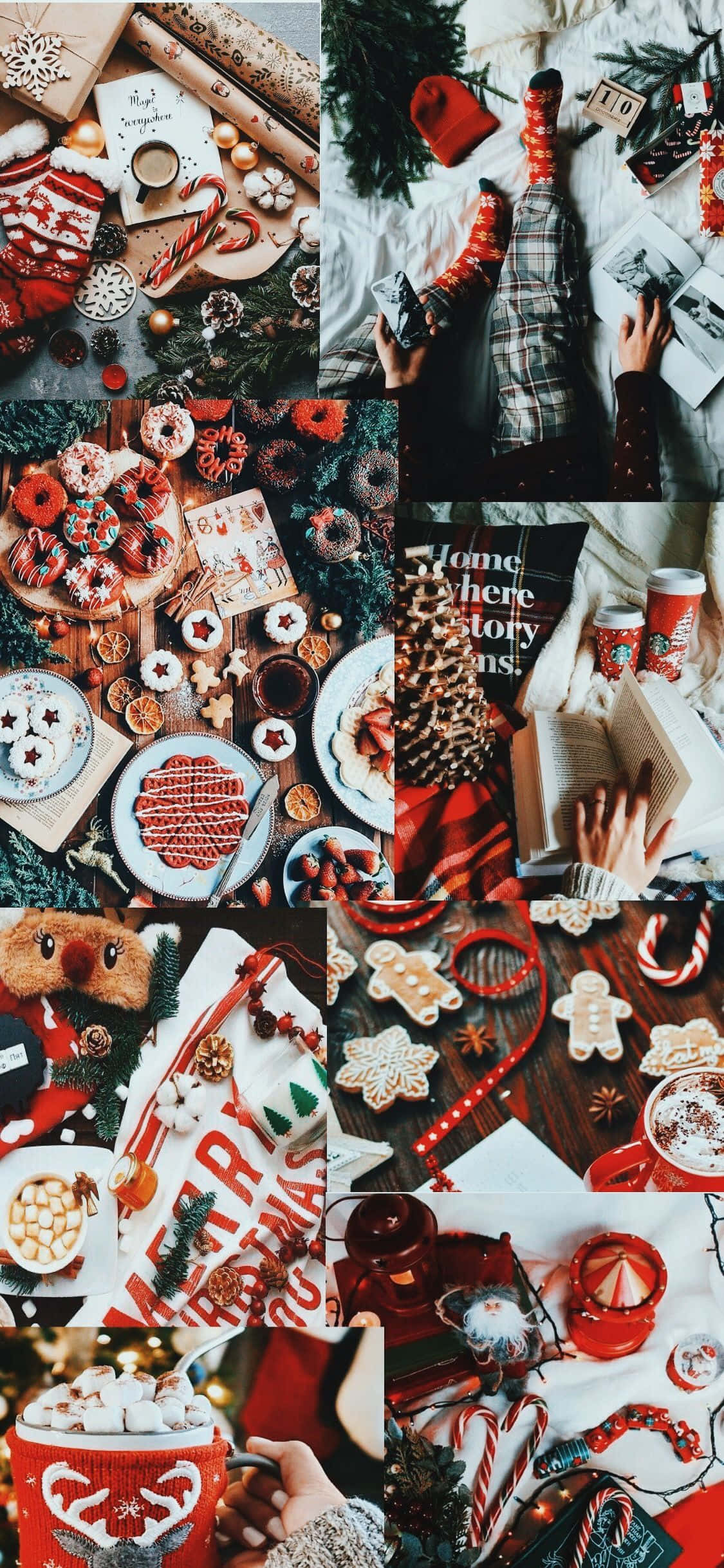 Varme ønsker om en glædelig juletid! Wallpapers