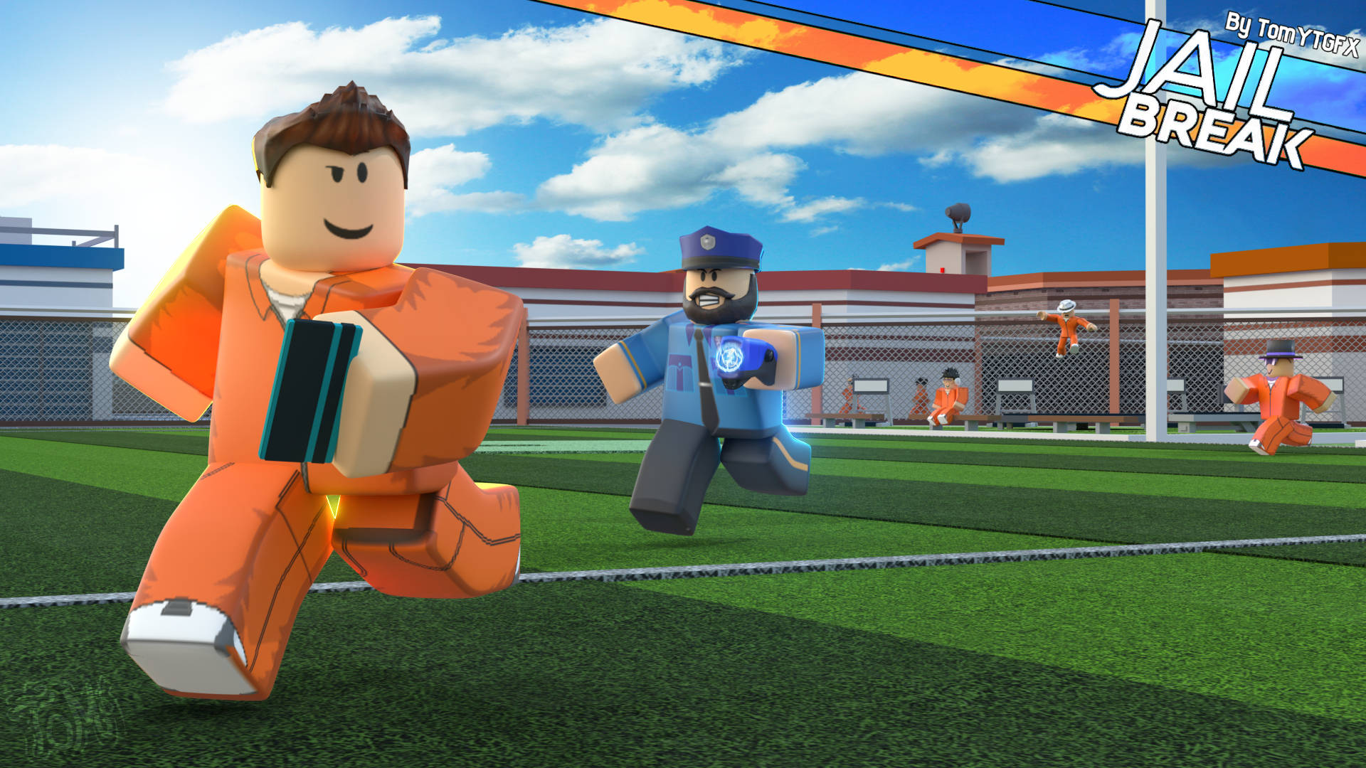 Roblox Jail Break Plakat wallpaper — Roblox Wallpapers