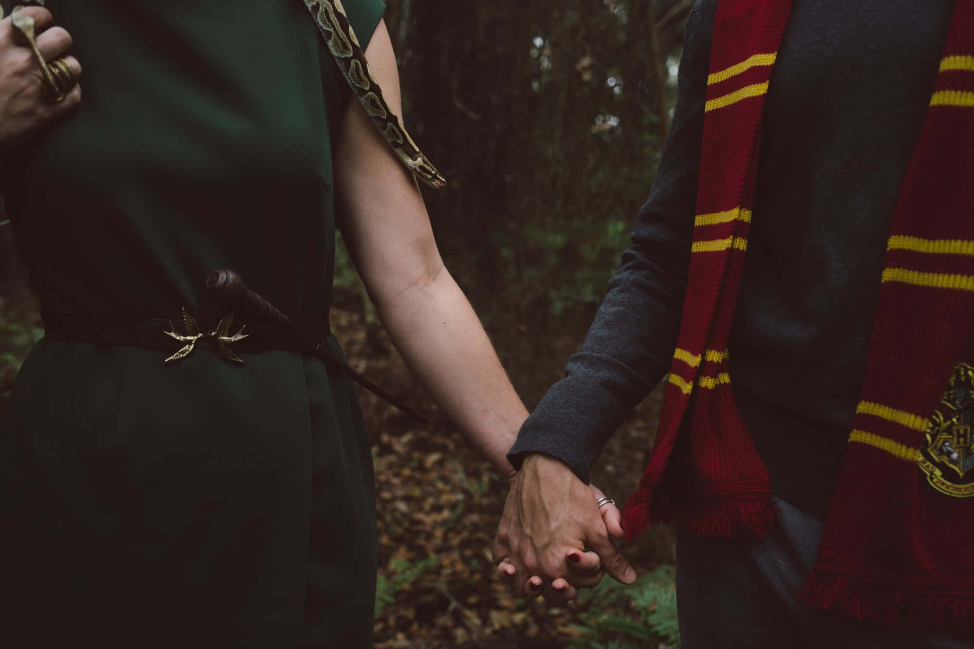 Velkommen til Slytherin-æstetik, omfavn din indre slange! Wallpapers