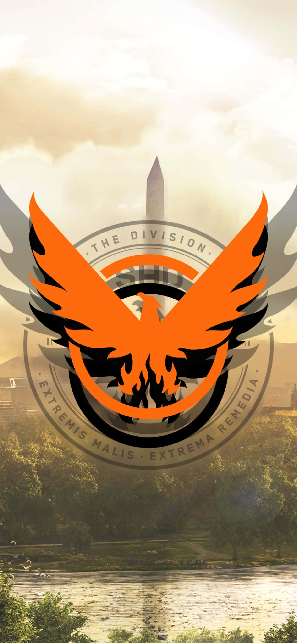 Velkommen til The Division på iPhone Xs Max Wallpapers