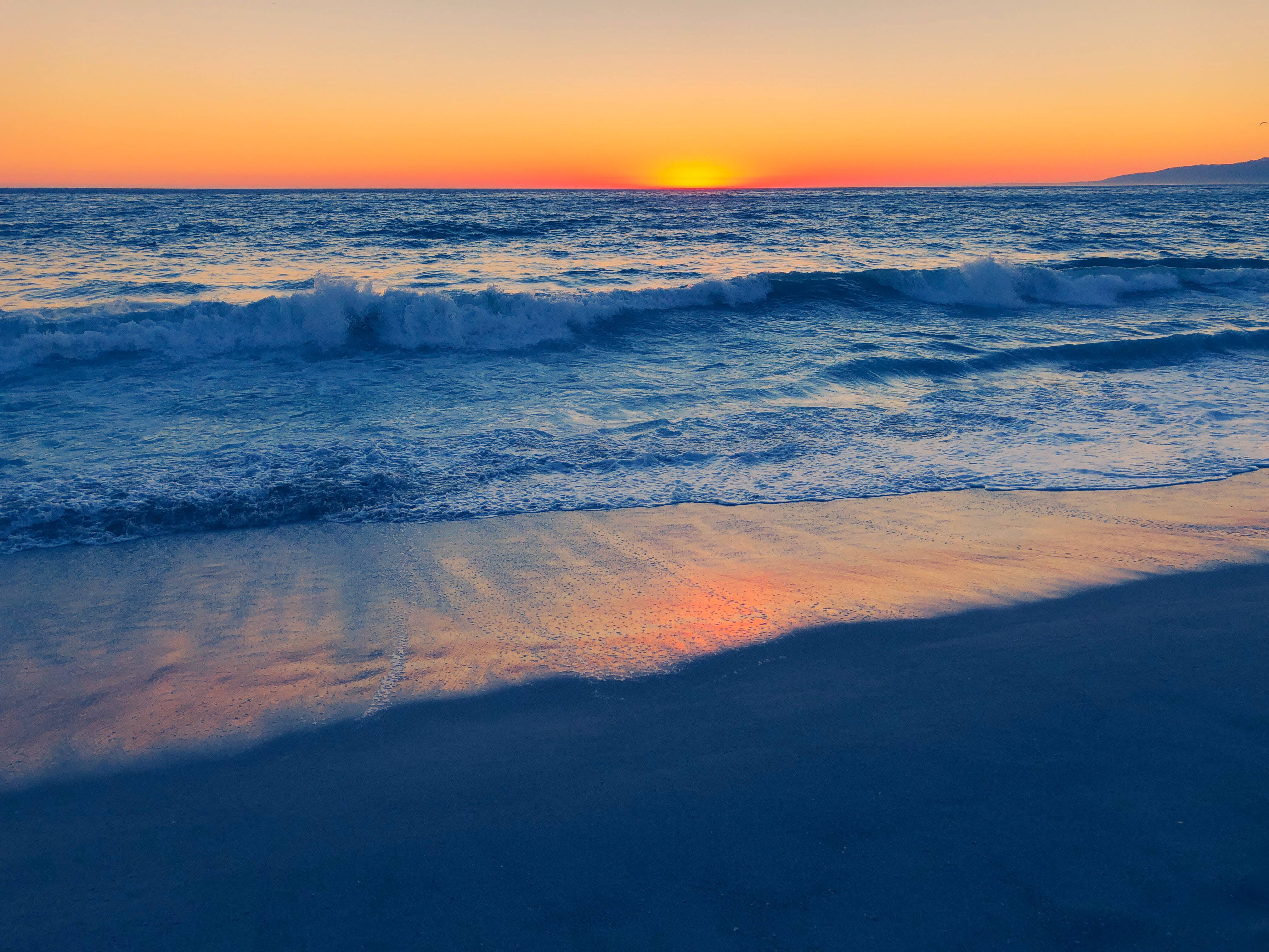 Venice Beach Los Angeles solnedgang Wallpapers