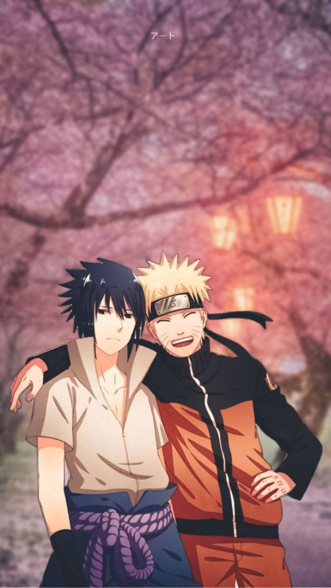 Venskab Sasuke Naruto iPhone Anime Wallpapers