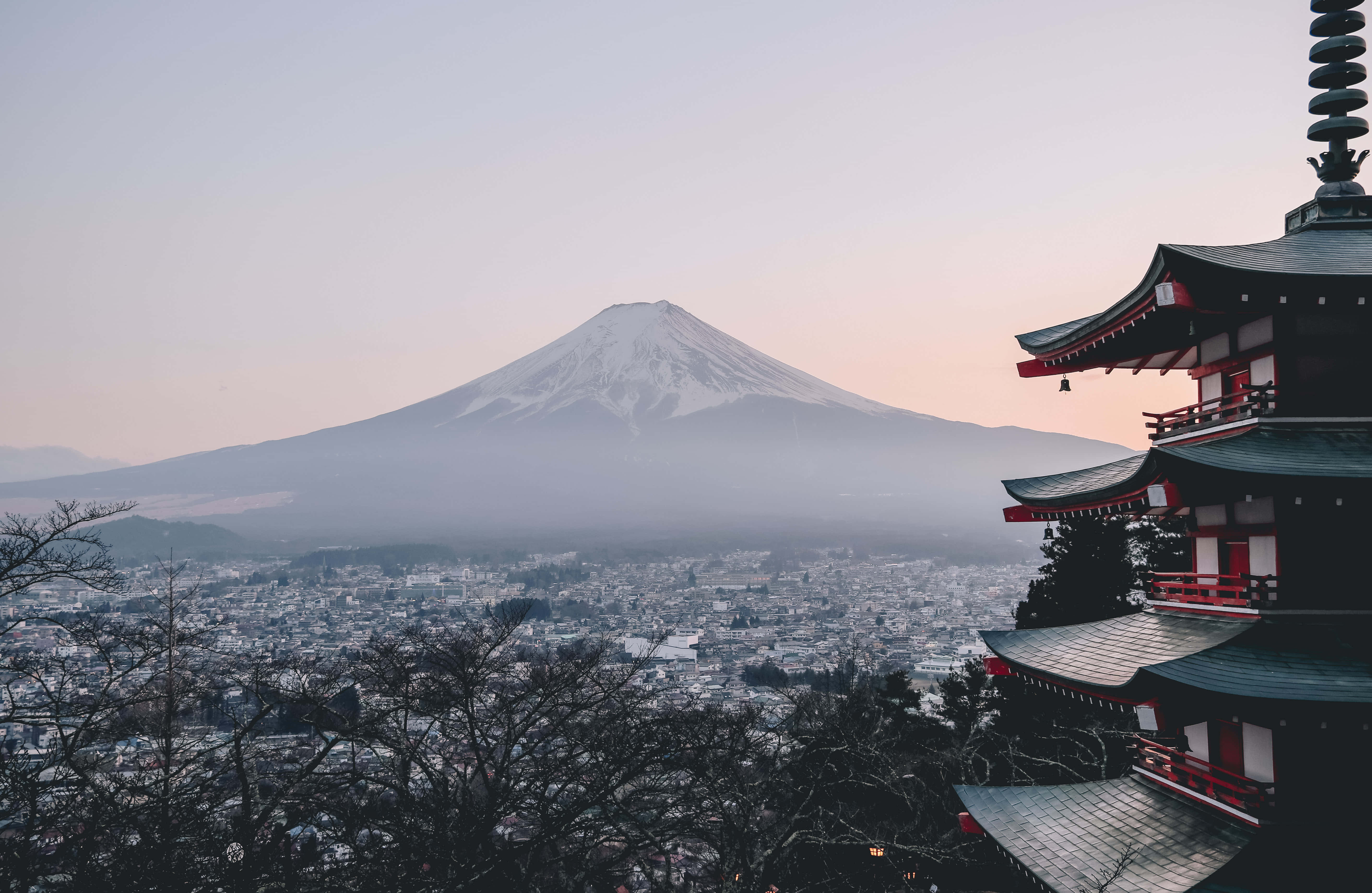 Verdensrejser ved Mount Fuji Wallpapers