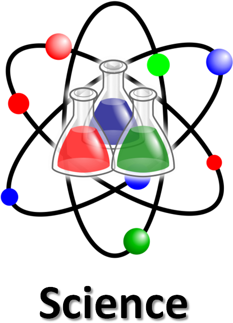 Videnskab Atom og Bægerglas Grafik Wallpapers