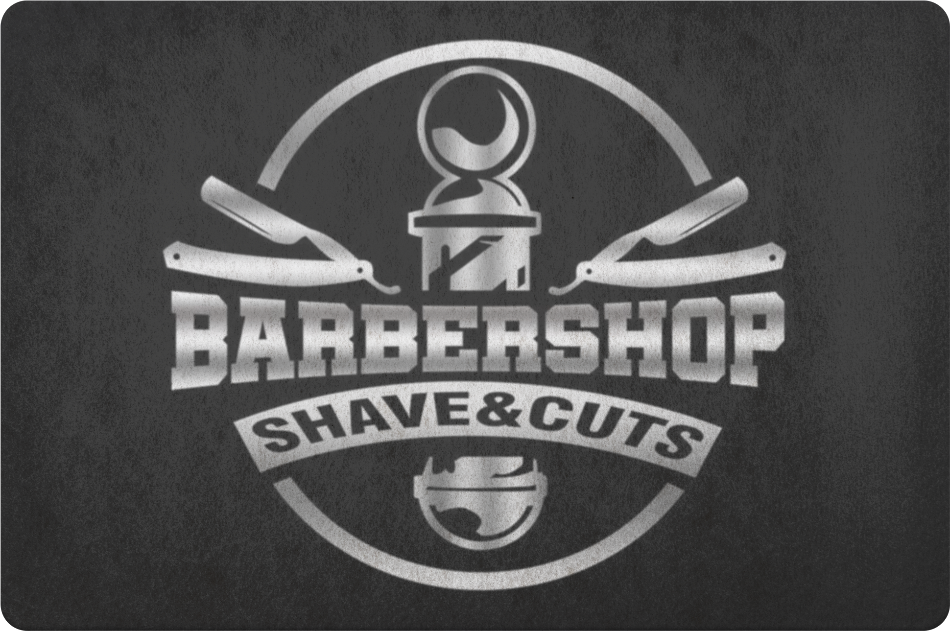 Vintage Barberlogo Design Wallpapers
