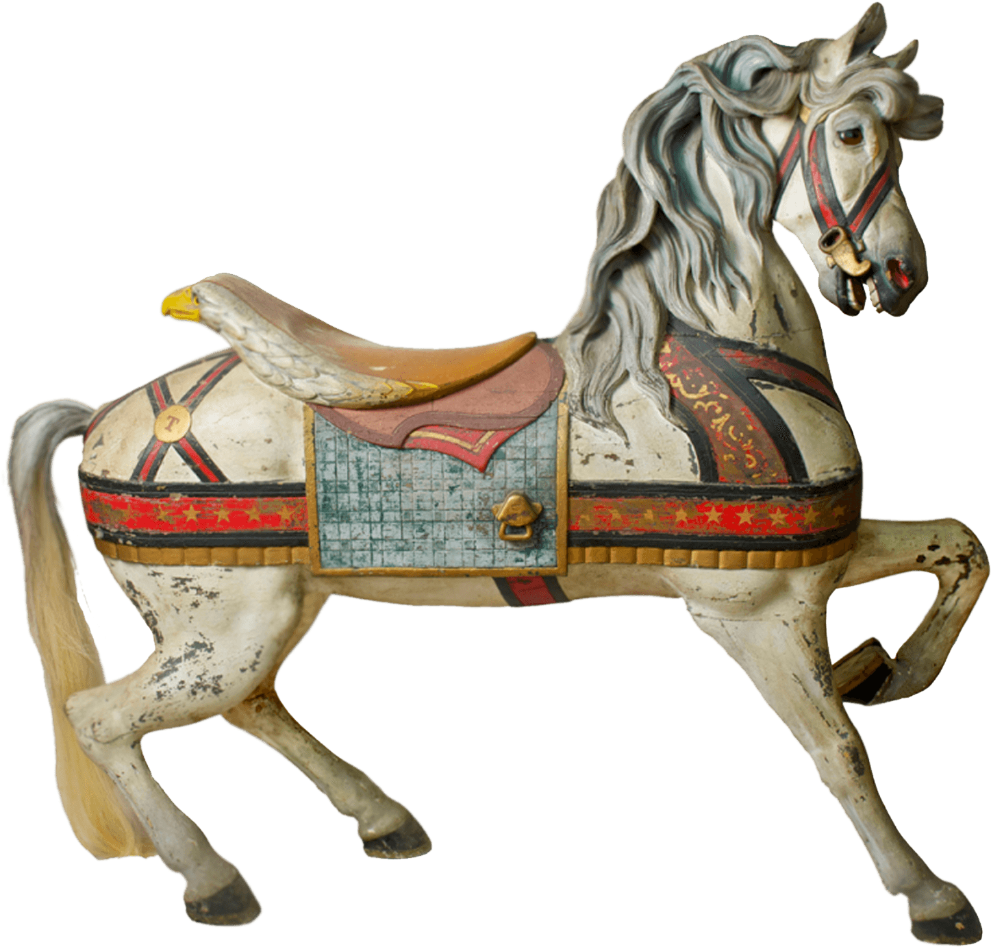 Vintage karusselhest figur Wallpapers