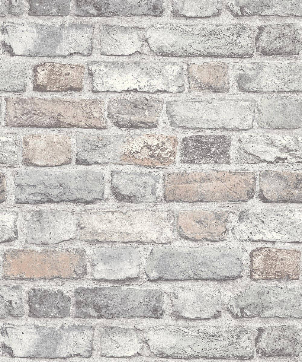 Vintage pastel sten murstensvæg Wallpapers