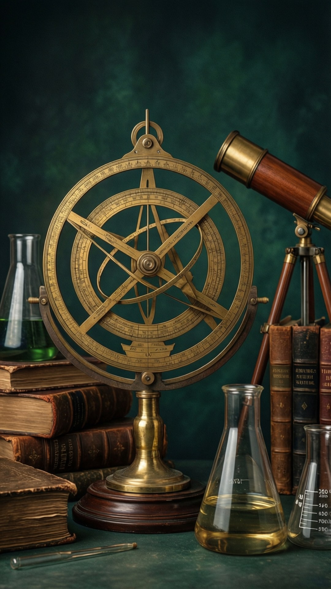 Vintage videnskabelige instrumenter Wallpapers
