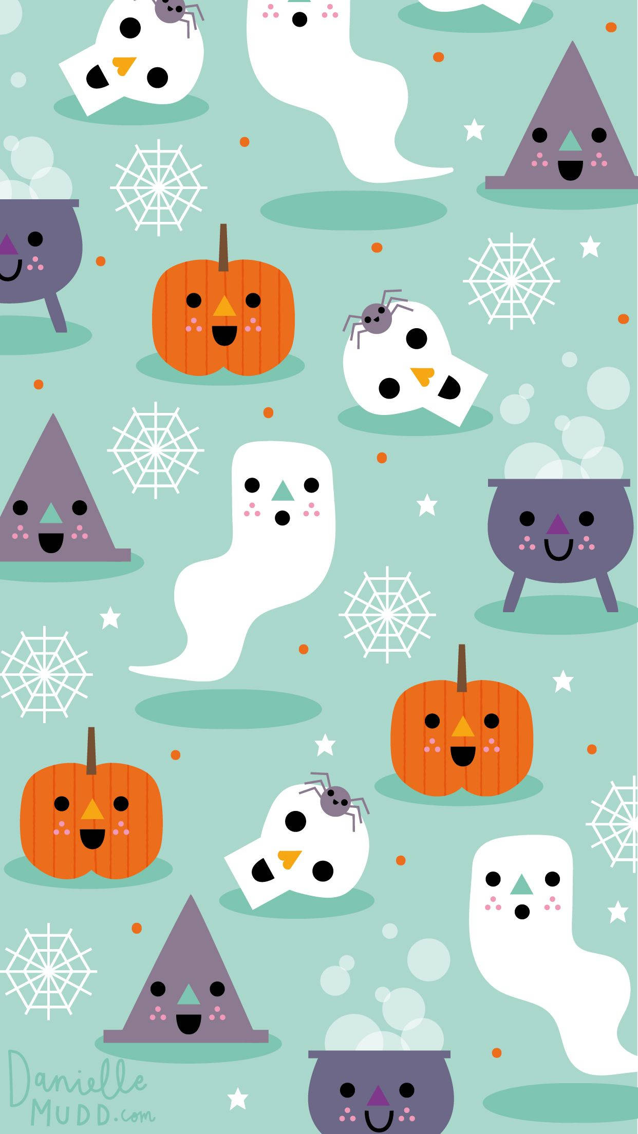 Vinter Halloween iPhone Wallpapers