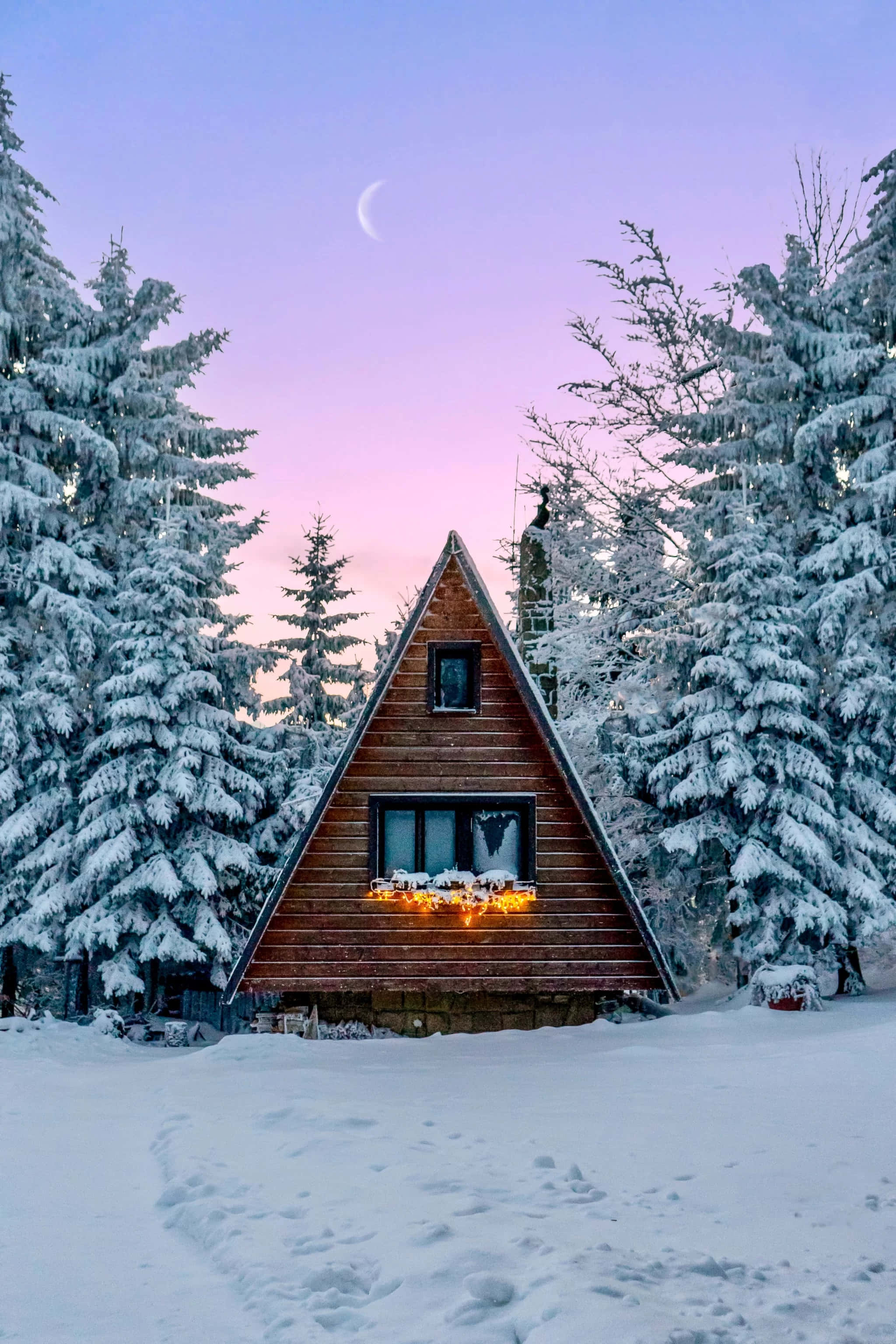 Vinter iPhone baggrund Wallpapers
