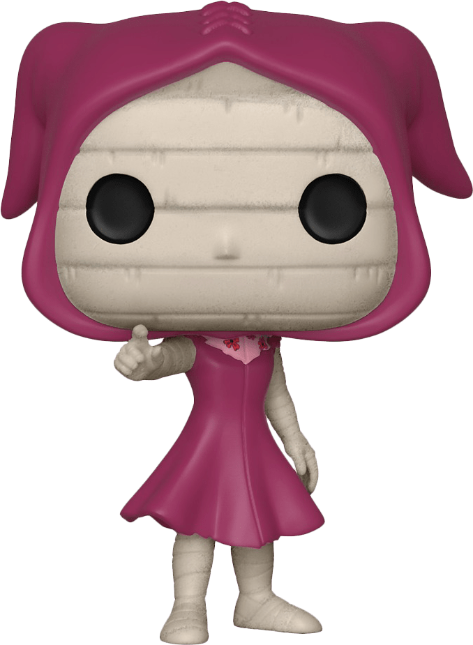 Vinylfigur med lyserød hætte Wallpapers