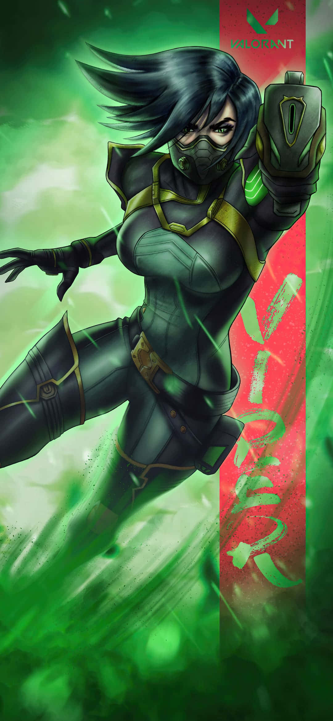Viper iPhone X Valorant Baggrund Wallpapers