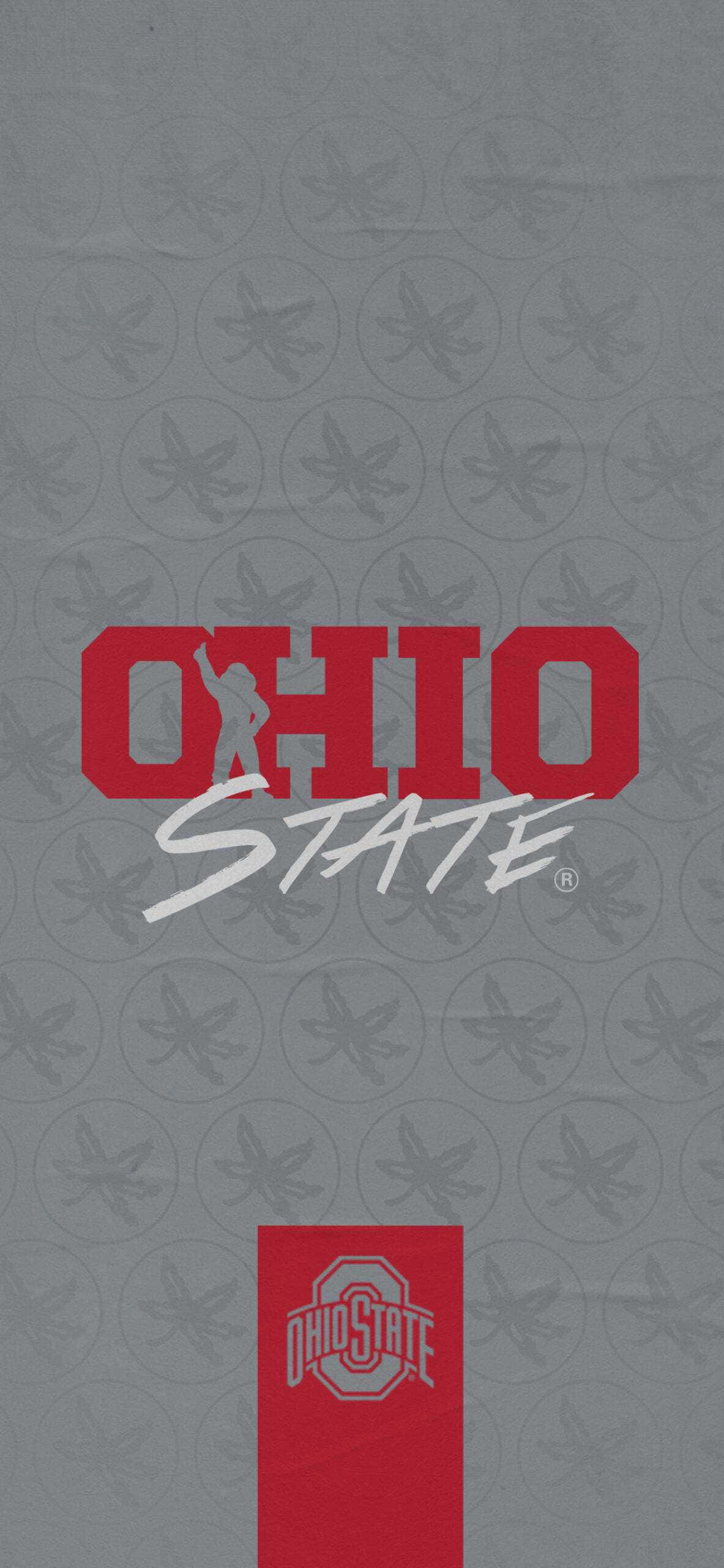 Vis din ånd—Ohio State Football på iPhone Wallpapers