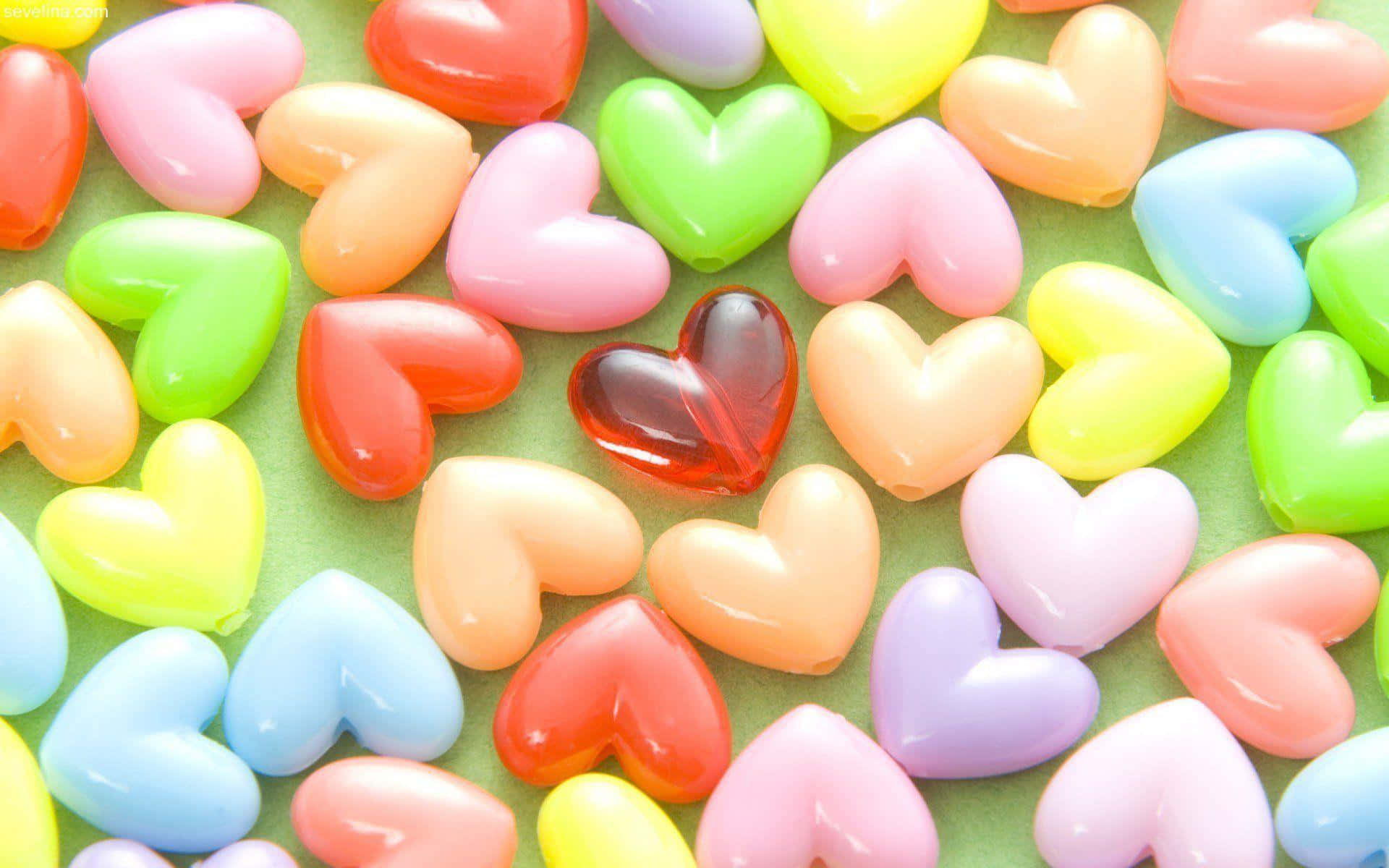 Vis din elskede, hvor meget du holder af dem denne Valentinsdag med et sødt og nuttet udtryk! Wallpapers