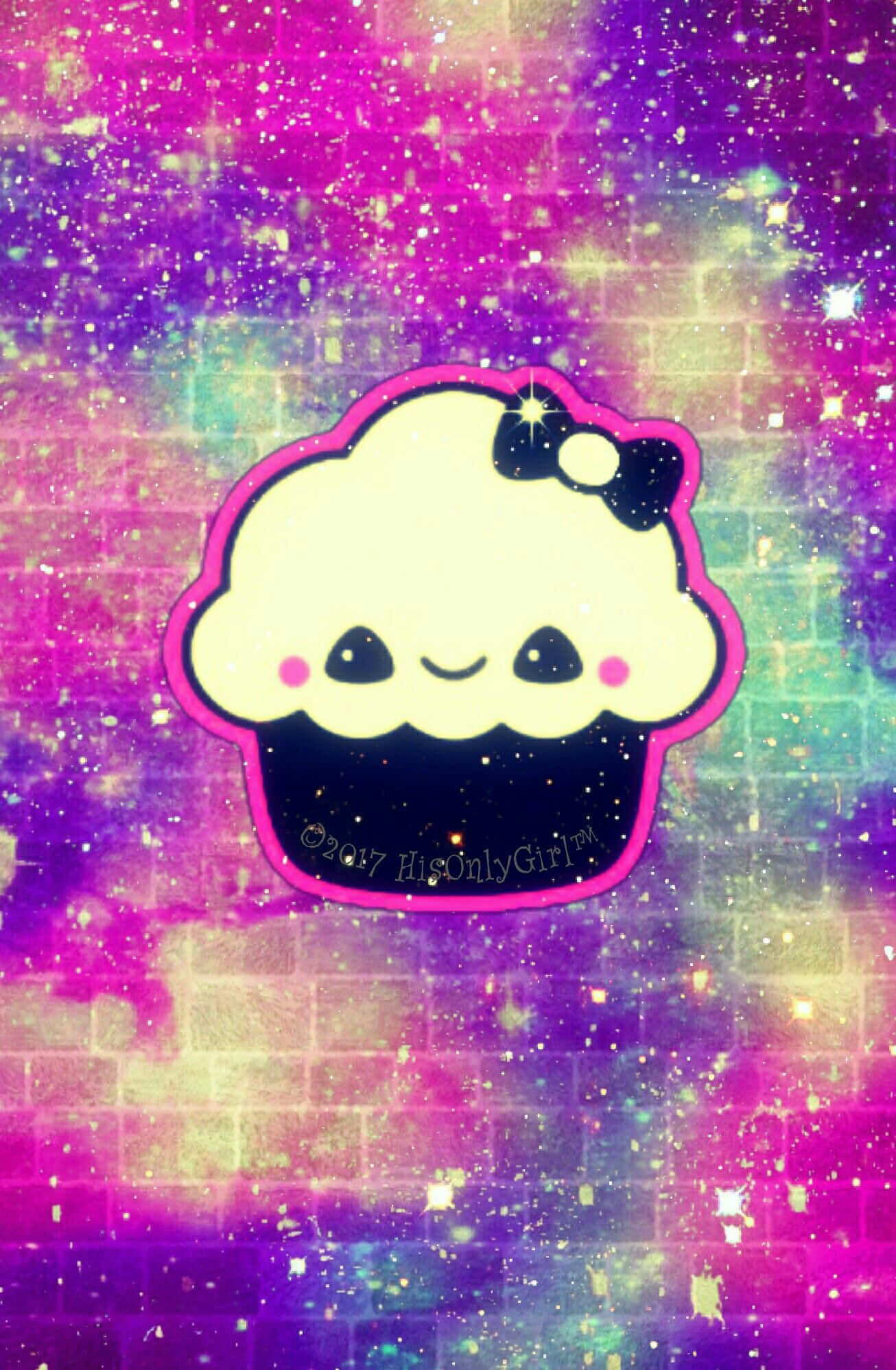 Vis din kærlighed til stjernerne med denne smukke Cute Galaxy! Wallpapers