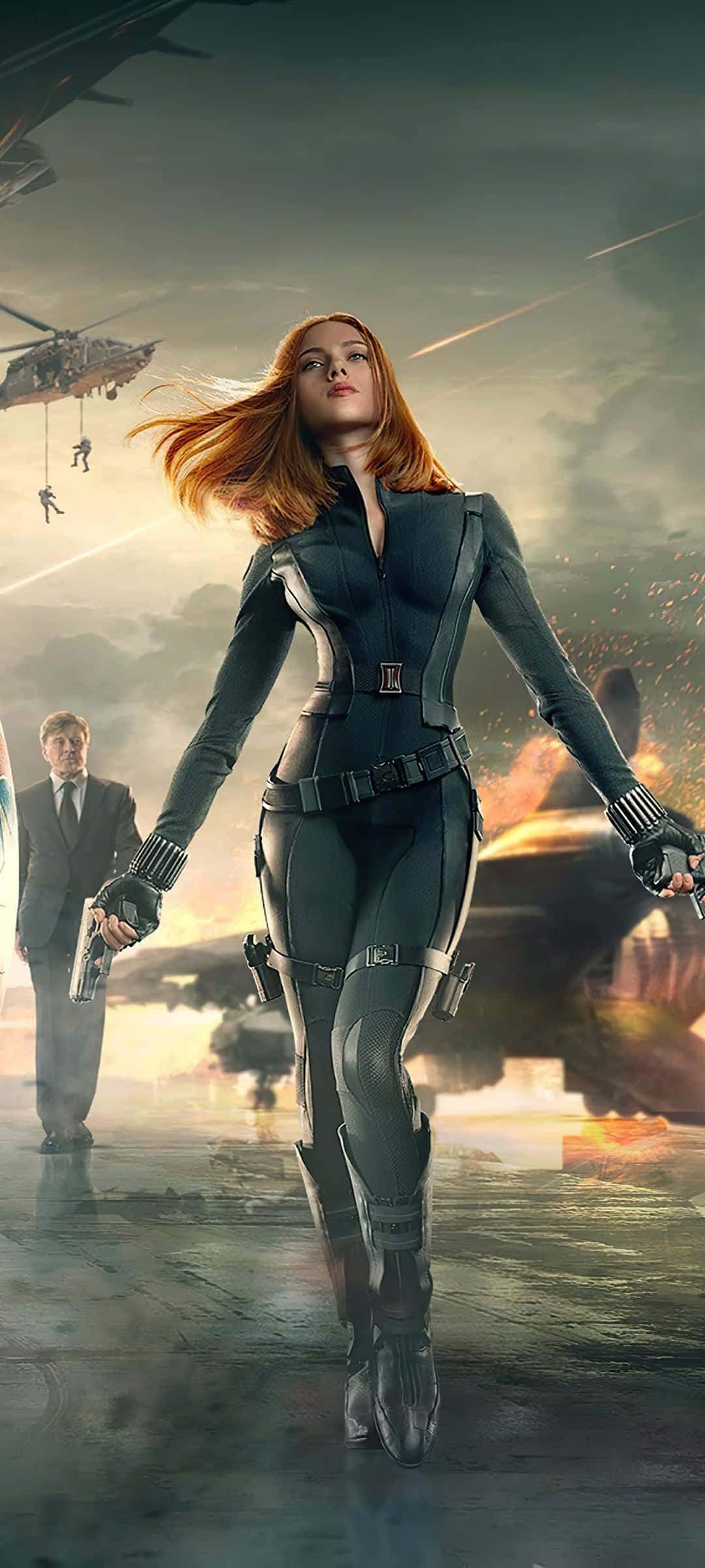 Vis din patriotisme med Captain America Wallpapers
