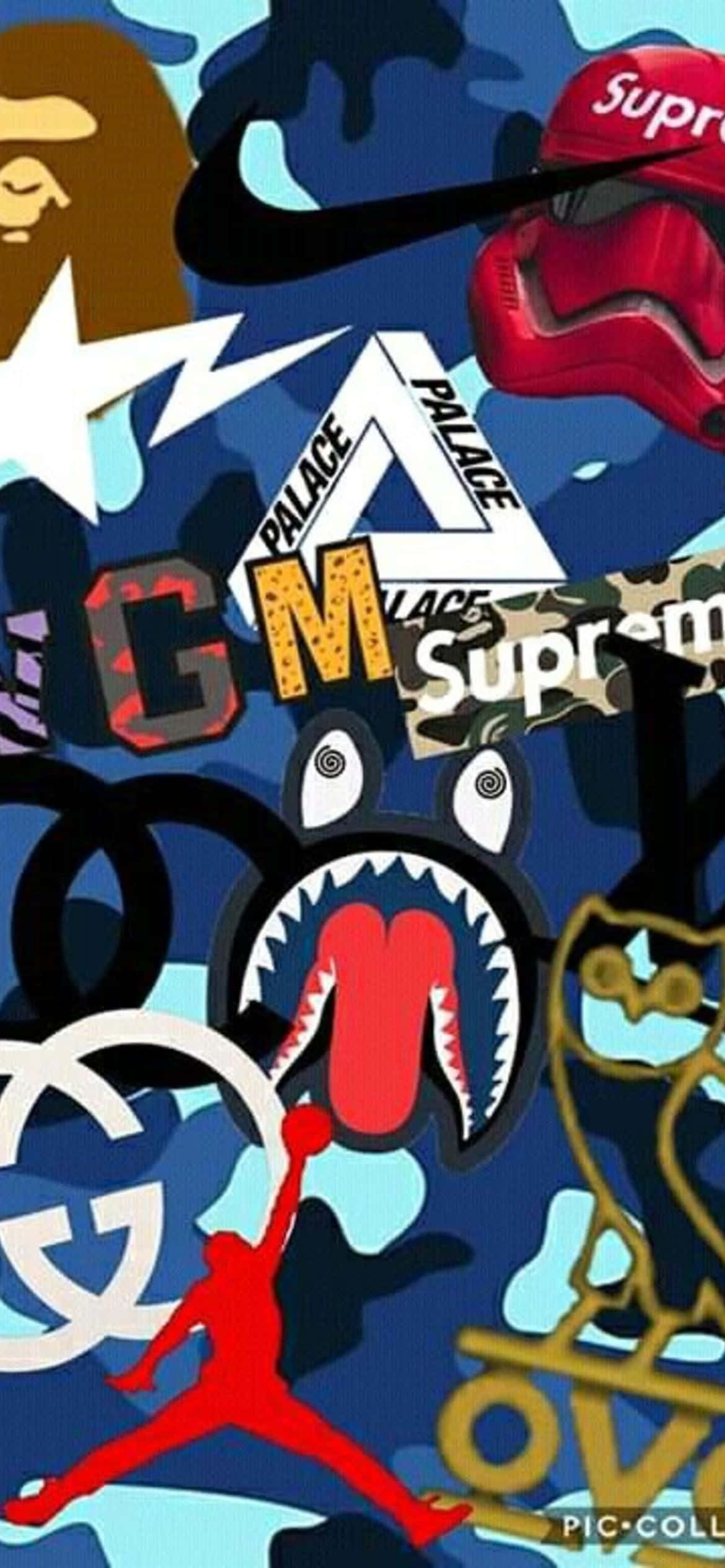 Vis din personlige stil med en Bape iPhone 6 Wallpapers