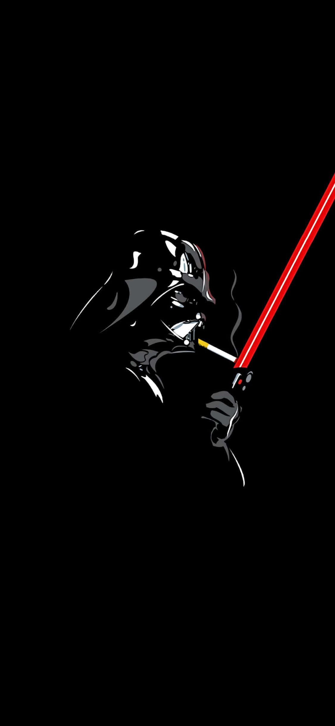 Vis din seje side med dette kantede sorte look Wallpapers